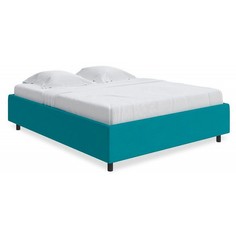 Кровать двуспальная Como (Veda) Base 1, 160х200, голубой Forest 562 Pr Ox Son