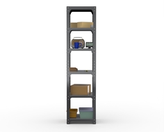 Стеллаж Metalex Kit Comfort 2200х500х500 6 полок, Серый