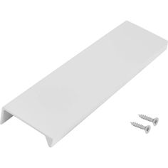 Ручка-профиль CA1 L156 мм., М,Ц.128 мм белый Jet
