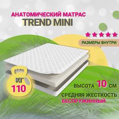 Матрас анатомический Мир Матрасов 44702 200х120х10