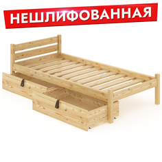 Кровать односпальная Solarius Классическая 100klnet-190-2yash бежевый 100х190 см