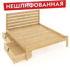 Кровать двуспальная Solarius Классическая klas-spin160net-190-full-2yash бежевый 160х190см