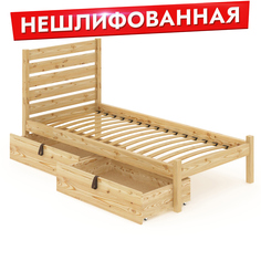 Кровать односпальная Solarius Классическая klasorto-spin80net-190-2yash бежевый 80х190