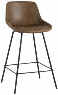Полубарный стул Stool Group, коричневый