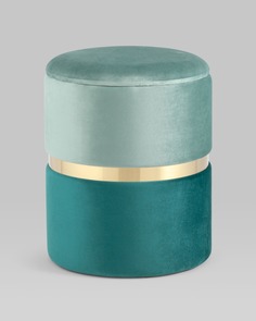 Пуф Кэрри с ящиком велюр бирюзовый Stool Group