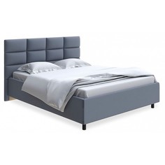 Кровать односпальная Como (Veda) 8, 90х200, темно-синий TM-01 Pr Ox Son