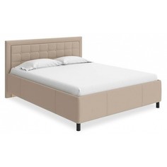 Кровать односпальная Como (Veda) 2, 90х200, бежевый/Тетра имбирь Pr Ox Son