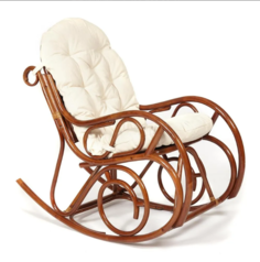 Кресло-качалка MILANO (разборная) без подушки, орех Tet Chair