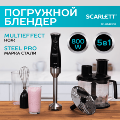 Погружной блендер Scarlett SC-HB42K10 Black