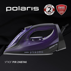 Утюг Polaris PIR 2487AK, фиолетовый/черный