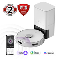 Робот-пылесос Polaris PVCRDC 6002 WIFI IQ Home белый