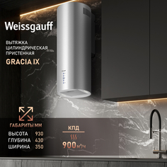 Вытяжка настенная Weissgauff Gracia IX серебристый