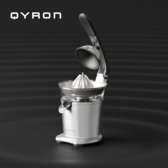 Соковыжималка для цитрусовых QYRON JC601 серебристый