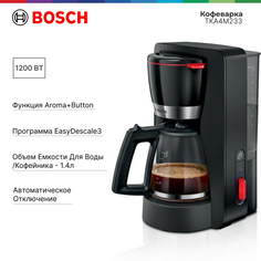 Кофеварка капельного типа Bosch TKA4M233 черный
