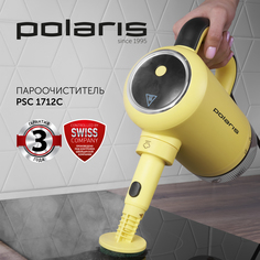 Пароочиститель Polaris PSC 1712C желтый; черный