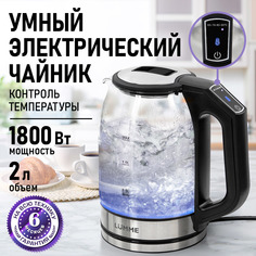 Чайник электрический LUMME LU-KT4109B 2 л черный