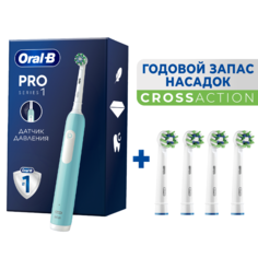 Электрическая зубная щетка Oral-B EB50RB-4 голубой