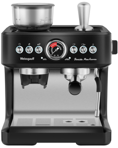 Рожковая кофемашина Weissgauff 685 Barista MaxAroma Pro Nero черный