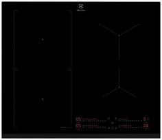 Встраиваемая варочная панель индукционная Electrolux CIS62450 черный