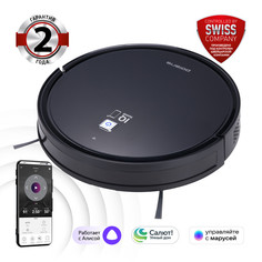 Робот-пылесос Polaris PVCR 0726 WI-FI IQ Home GYRO черный