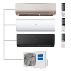 Мульти сплит-система Haier AS35S2SJ2FA-W/AS35S2SF2FA-G/AS25S2SF2FA-B/3U70S2SR5FA