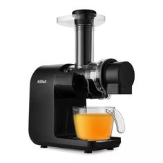 Соковыжималка шнековая KITFORT KT-1124 150 Вт черный