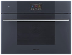 Встраиваемый электрический духовой шкаф Smeg SO4104APG серебристый