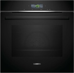 Встраиваемый электрический духовой шкаф Siemens HB774G1B1 черный