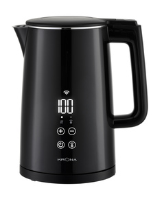 Чайник электрический Krona Digitaler Intelligent 1.5 л черный Крона