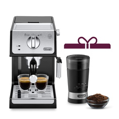 Рожковая кофемашина Delonghi ECP33.21.BK Black Delonghi