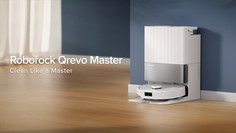 Робот-пылесос Roborock Qrevo Master белый