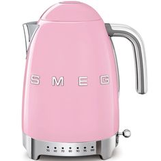 Чайник электрический Smeg KLF04PKEU 1.7 л серебристый