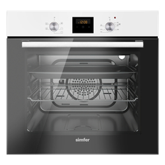 Встраиваемый электрический духовой шкаф Simfer B6EW56001 white