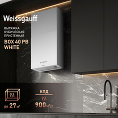Вытяжка настенная Weissgauff 40 PB White белый