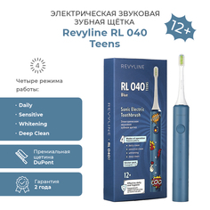 Электрическая зубная щетка Revyline RL 040 голубой