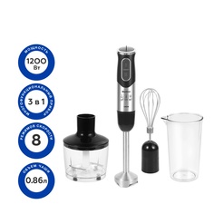 Блендер погружной Blackton Bt HB1233SS Black-steel