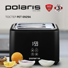 Тостер Polaris PET 0929A черный