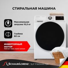Стиральная машина Schaub Lorenz SLW FW0444 ISA белый, черный