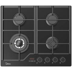 Встраиваемая варочная панель газовая Midea MG697TTGB черный