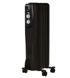 Масляный радиатор Ballu BOH/CL-05BRN 1000 Вт, Classic Black