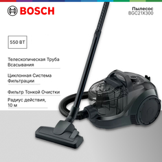Пылесос Bosch BGC21X300 черный