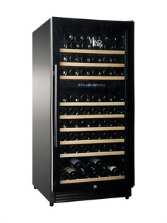 Винный шкаф VinoSafe VSN110AD черный