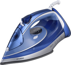 Утюг HYUNDAI H-SI01670 синий; серебристый