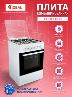 Комбинированная плита Ideal L 110 белый