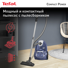 Пылесос Tefal TW3931 синий