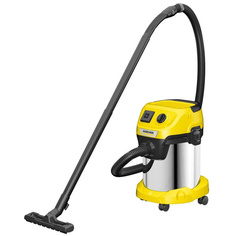 Бытовой пылесос Karcher WD 3 P S V-17/4/20 1.628-190.0, желтый