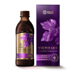 Концентрат полифенолов Крымский Травник Vector Life, Гинкго Билоба и Витамином РР, 250 мл