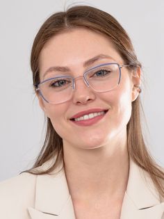 Корригирующие очки SALIVIO +1,25 женские РЦ 62-64 SA5037 сиреневый