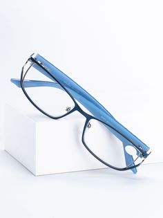 Корригирующие очки SALIVIO -3,75 женские РЦ 64-66 2007 голубой