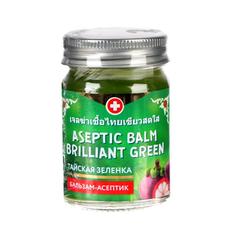 Бальзам-асептик «Тайская зелёнка» Binturong Aseptic Balm Brilliant Green, заживляющий, 50г No Brand